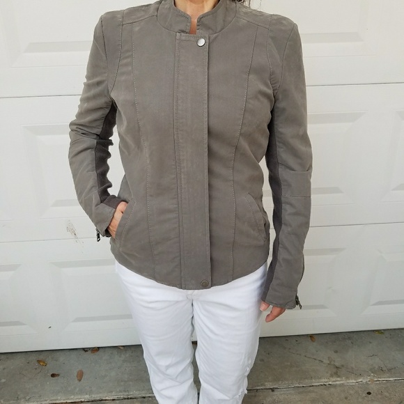 Green Suade Boutique Jacket - Picture 5 of 7